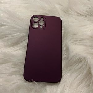 Metallic Plum Hard Case (iPhone 12 Pro)